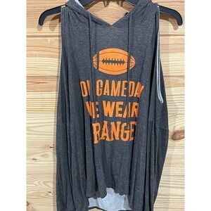 Boutique “On Gamedays We Wear Orange” boutique top, size medium